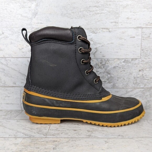 Vintage Western Chief Duck Rain Boots Rubber Bottom Size 6Y Women's 7.5 - Picture 7 of 11